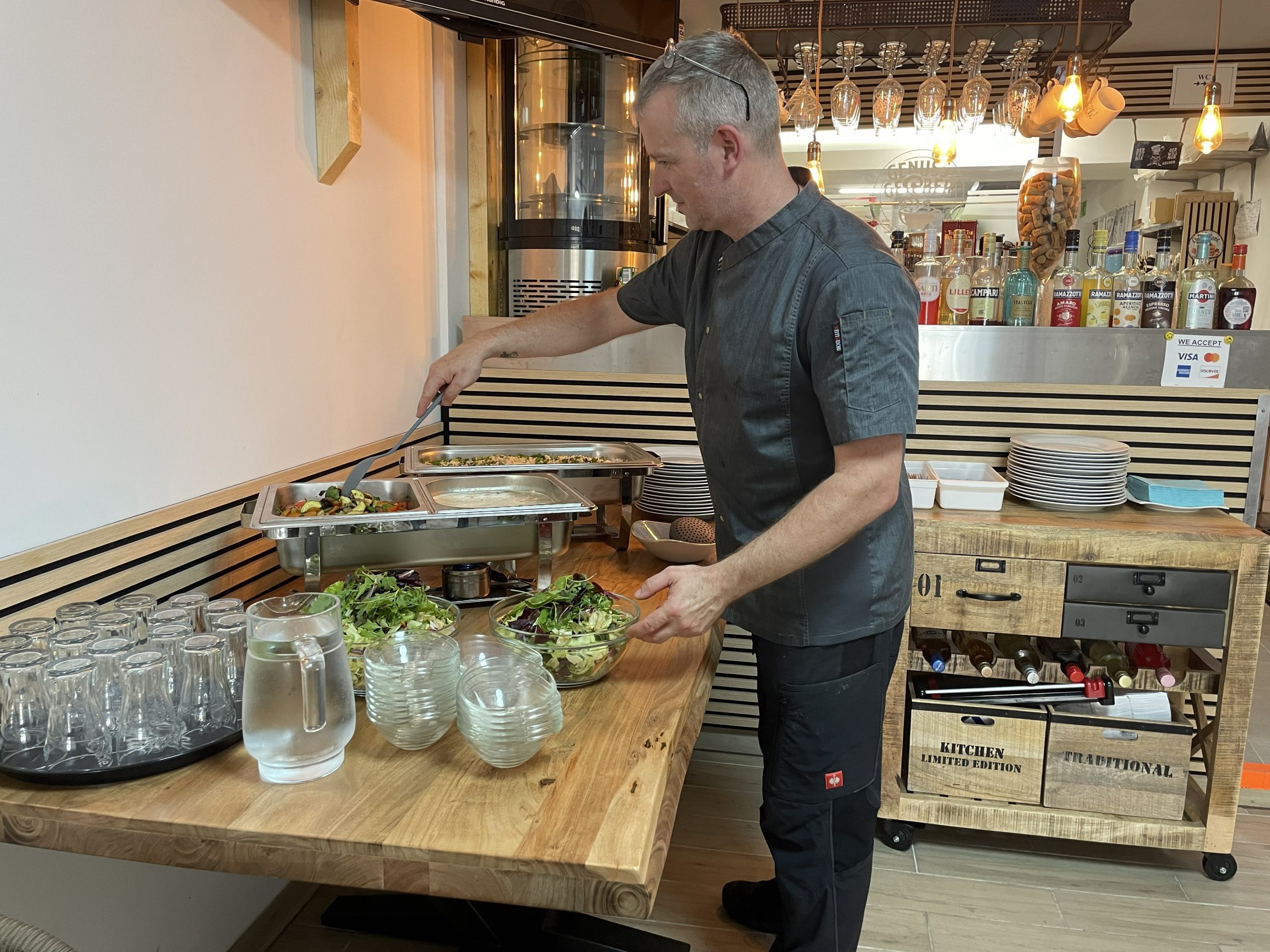 Neu bei uns: Business Lunch Buffet